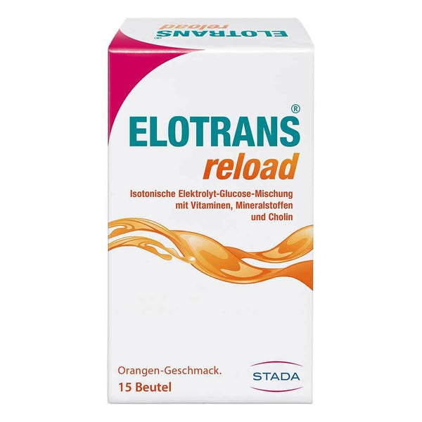 ELOTRANS Elektrolyt-Mischung - Isotonische Elektrolyt-Glucose-Mischung mit Magnesium, Kaliumchlorid, Cholin und B-Vitaminen - 1 x 15 Beutel - Bodyshop-fit