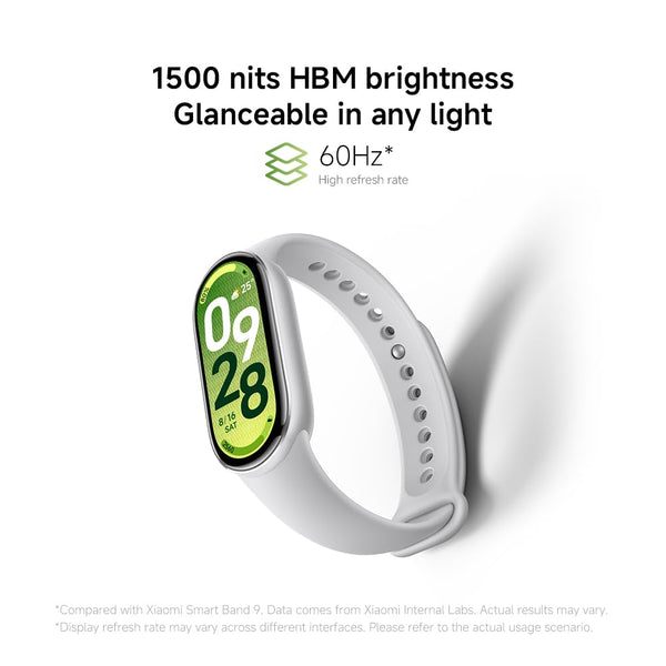 Xiaomi Smart Band 10 kaufen - Smart Watch und Fitness-Tracker mit 1,72" AMOLED Display, 21 Tagen Akku, 5ATM Wasserdichtigkeit, SPO₂- und Herzfrequenzmessung, Schlafüberwachung und 150+ Sportmodi in Schwarz - Bodyshop-fit
