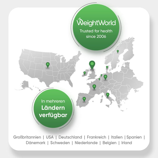 Zink Tabletten vegan - 400 vegane Tabletten für über 1 Jahr Vorrat - Unterstützt normalen Testosteronspiegel (EFSA) - Zink Bisglycinat von WeightWorld - Bodyshop-fit