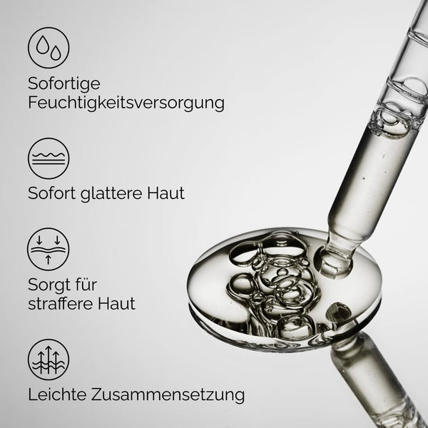 The Ordinary Hyaluronic Acid 2% + B5 (with Ceramides), Hyaluronsäure + B5 (mit Ceramiden), Tiefenwirksames Hydrationsserum für vitalere, glattere Haut, 30ml