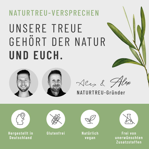 NATURTREU Florazauber Kulturen vegan - Magensaftresistent mit 23 Bakterienstämmen, 60 Kapseln für eine gesunde Darmflora - Bodyshop-fit