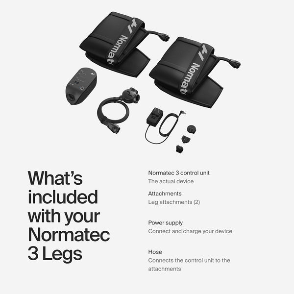 Hyperice Normatec 3 Erholungssystem – Patentierte kompressionsmassage Technologie für Beine, Hüften und Arme - Bodyshop-fit