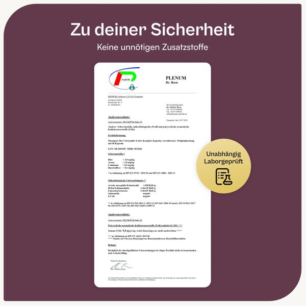 miavola Schilddrüsen Leber Komplex - Hochdosierte 60 Kapseln mit Mariendistel, Artischocke, Cholin, Glutathion, Selen, NAC und Aminosäuren - Bodyshop-fit