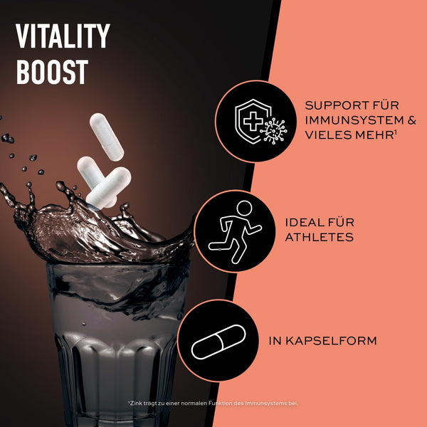 ESN Zinkbisglycinat Kapseln, 120 Stück, 25 mg Zink pro Kapsel, vegan - Bodyshop-fit