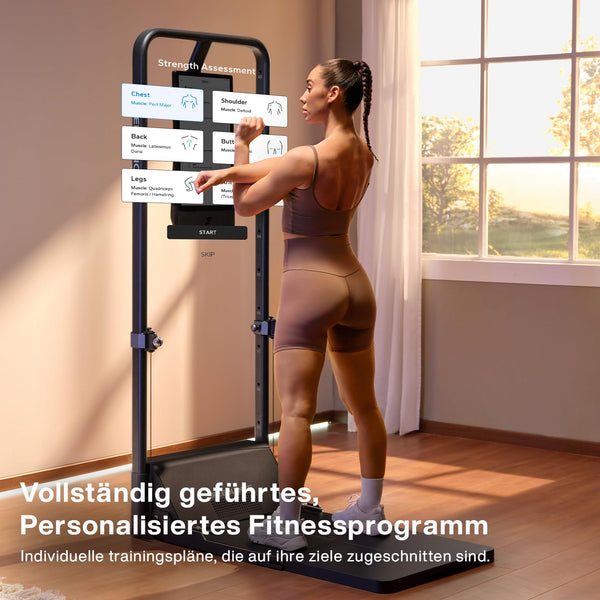 Speediance Gym Monster 2 Smart Home Gym, Upgraded AI-Powered Home Workout Maschine, Multifunktionale Smith Maschine, Ganzkörper-Krafttraining Fitnessgeräte, All-in-One Workout Station(Family Plus 2.0)