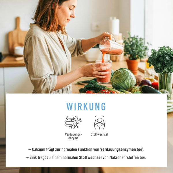 NATURTREU® Verdauungsenzyme (Digestive Enzyme) - Enzymhelden: Enzym Komplex mit Protease, α-Amylase & Lipase - 120 vegane Kapseln - in Deutschland produziert & laborgeprüft