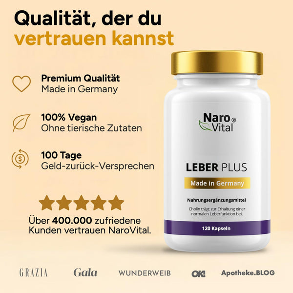 Leber Kur Mariendistel hochdosiert - 80% Silymarin, Artischocke, Löwenzahn, Curcuma, Desmodium & Cholin für optimale Lebergesundheit - 8-Fach Komplex - Bodyshop-fit