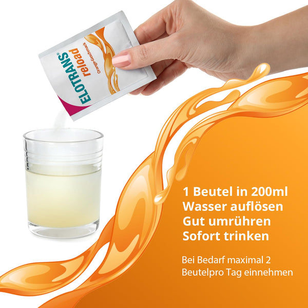 ELOTRANS Elektrolyt-Mischung - Isotonische Elektrolyt-Glucose-Mischung mit Magnesium, Kaliumchlorid, Cholin und B-Vitaminen - 1 x 15 Beutel - Bodyshop-fit