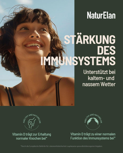 Vitamin D3 K2 Tropfen hochdosiert - 50ml, 1000 I.E. Vitamin D3 pro Tropfen, vegetarisch, ohne Zusätze, Laborgeprüft - Bodyshop-fit