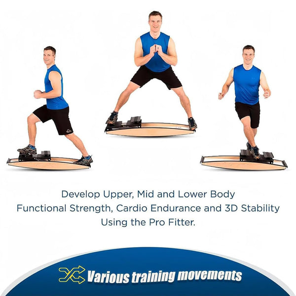 Indoor Ski Trainingsgerät Simulator für Ganzkörpertraining mit einstellbarem Widerstand bis 150 kg, ideal für Hockey und Eislaufen Konditionierung - Bodyshop-fit