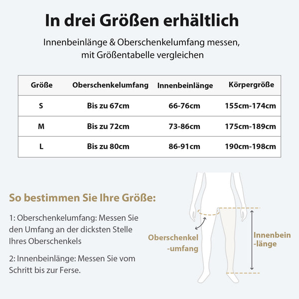 FIT KING Beinmassagegerät mit Luftkompression für Fuß, Waden und Oberschenkel - 4 Massagezonen, 3 Modi & 8 Intensitätsstufen zur optimalen Muskelentspannung nach dem Sport - Bodyshop-fit
