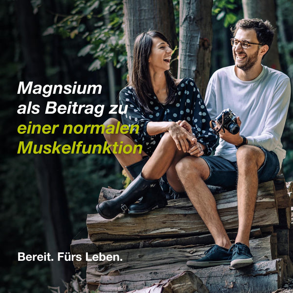 Orthomol Magnesium Plus Kapseln - 150 mg Magnesium pro Kapsel für eine normale Muskelfunktion - 60 Kapseln mit Superoxid-Dismutase aus Melonenfruchtsaft-Konzentrat - Bodyshop-fit