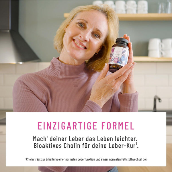 Blütenrein Mariendistel Artischocke Löwenzahn Kapseln - Hochdosierter Leber Komplex mit Cholin und 80% Silymarin für normale Leberfunktion - 200 mg, 120 Kapseln - Bodyshop-fit