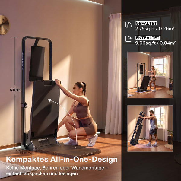 Speediance Gym Monster 2 Smart Home Gym, Upgraded AI-Powered Home Workout Maschine, Multifunktionale Smith Maschine, Ganzkörper-Krafttraining Fitnessgeräte, All-in-One Workout Station(Family Plus 2.0)