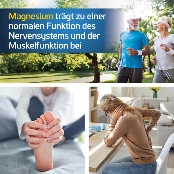 Restaxil Magnesium kaufen – Premium-Magnesium-Komplex mit Magnesiumbisglycinat, Citrat & Oxid (60 Stück) - vegan, gluten- & laktosefrei, in Deutschland hergestellt - Bodyshop-fit