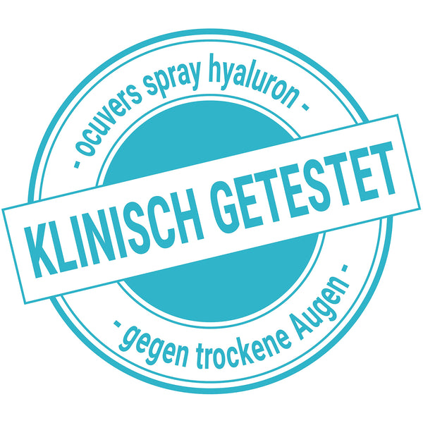 Ocuvers Hyaluron Augenspray – mit Liposomen - 15ml Augenspray gegen trockene Augen - Die Alternative zu Augentropfen gegen trockene Augen