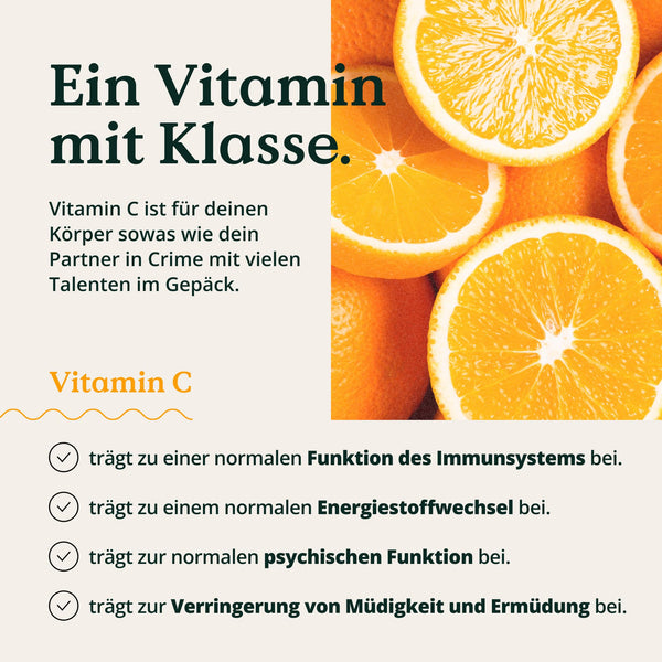 NATURE LOVE® Gepuffertes Vitamin C - Hochdosiert mit 1000mg Vitamin C je Tagesdosis - 365 Kapseln - pH-neutral & gut verträglich - Vegan