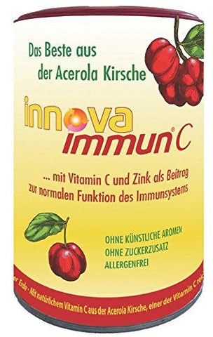 innova immun® Vitamin C aus der Acerolakirsche| Kautabletten für unterwegs